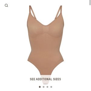 Skims thong shape wear bodysuit never worn